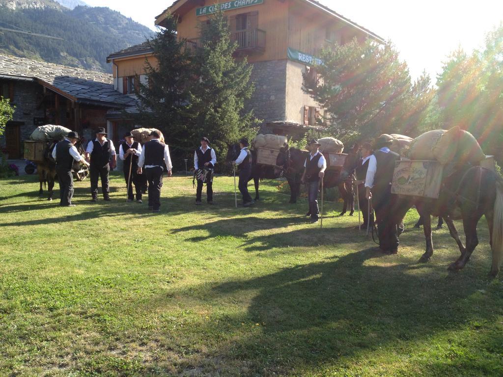 La Cle Des Champs Hotel Lanslebourg-Mont-Cenis Exterior foto